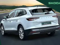 Used Skoda Enyaq iV 97 kW (132 HP) 2023 Moon white metallic SUV