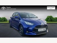 Used Toyota Yaris Hybrid Design 116 HP (85 kW) 2022 Blue Hatchback
