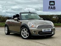 Begagnad Mini Cooper Cabriolet 2011 Silver Cab