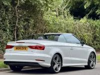 Used Audi A3 Cabriolet S-Line 150 HP (110 kW) 2014 White Cabriolet