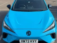 Used MG MG4 EV SE 50 kW (69 HP) 2022 Blue Hatchback
