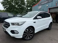 Used Ford Kuga ST-Line 120 HP (88 kW) 2018 White SUV