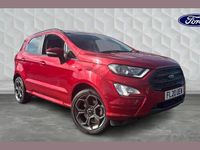 Used Ford Ecosport ST-Line 125 HP (91 kW) 2020 Lucid red SUV