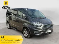 Used Ford Tourneo Custom Titanium 130 HP (95 kW) 2019 Grey Van