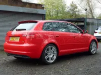 Used Audi A3 Sportback S-Line 140 HP (102 kW) 2012 Red Hatchback