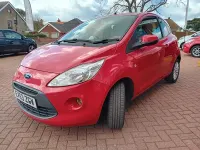 Used Ford Ka Zetec 69 HP (50 kW) 2013 Red Hatchback
