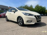 Used Nissan Micra Acenta 2019 White Hatchback