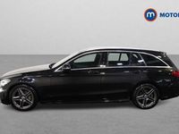 Used Mercedes C200 AMG line 184 HP (135 kW) 2019 Black Estate