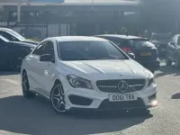Used Mercedes CLA220 AMG 177 HP (130 kW) 2015 White Sedan