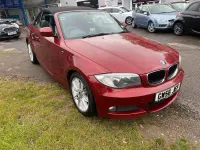 Used BMW 120 Cabriolet M Sport 2012 Red Cabriolet