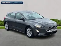 Used Ford Focus Titanium 125 HP (91 kW) 2019 Grey Hatchback