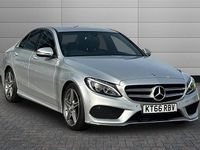 Used Mercedes C300 AMG line 231 HP (169 kW) 2016 Silver Sedan