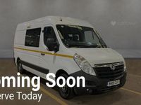 Used Vauxhall Movano 130 HP (95 kW) 2019 White MPV