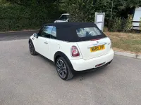 Used Mini Cooper Cabriolet 2010 White Cabriolet
