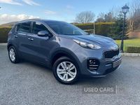 Used Kia Sportage 136 HP (100 kW) 2018 Blue SUV