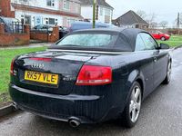 Used Audi A4 Cabriolet S-Line 2007 Black Cabriolet