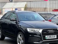 Used Audi Q3 S-line plus 150 HP (110 kW) 2016 Black SUV