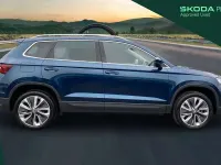 Used Skoda Karoq SE L 150 HP (110 kW) 2023 Petrol blue metallic SUV