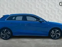 Used Audi A3 Sportback S-Line 110 HP (80 kW) 2023 Turbo blue Hatchback