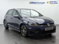 Used VW Golf VII R-line Edition 2020 Blue Hatchback