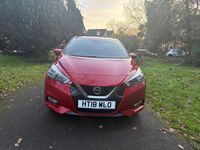 Used Nissan Micra N-Connecta 90 HP (66 kW) 2018 Red Hatchback
