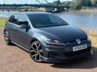 Used VW Golf VII GTI 245 HP (180 kW) 2019 Blue Hatchback