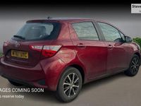 Used Toyota Yaris 2017 Red Hatchback