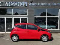 Used Toyota Aygo x-press 69 HP (50 kW) 2016 Red Hatchback