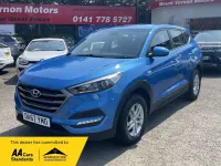 Used Hyundai Tucson 116 HP (85 kW) 2017 Blue SUV