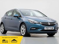 Used Vauxhall Astra SRi 2017 Blue Hatchback
