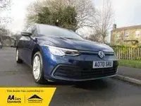 Used VW Golf VII Life 110 HP (80 kW) 2020 Blue Hatchback