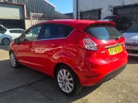 Used Ford Fiesta Titanium 2017 Red Hatchback