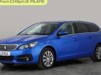 Used Peugeot 308 SW Allure 131 HP (96 kW) 2021 Blue Estate