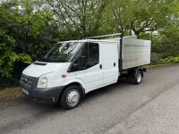 Used Ford Transit 125 HP (91 kW) 2013 White Cabriolet