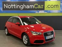 Usado Audi A1 Design 105 CV (77 kW) 2012 Rojo Utilitario