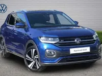 Used VW T-Cross R-line 110 HP (80 kW) 2022 Blue SUV