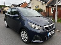 Used Peugeot 108 Active 68 HP (50 kW) 2015 Blue Hatchback
