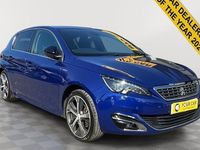Used Peugeot 308 GT-line 131 HP (96 kW) 2016 Blue Hatchback