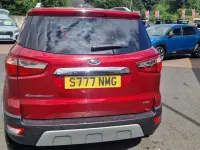 Used Ford Ecosport Titanium 125 HP (91 kW) 2018 Red SUV