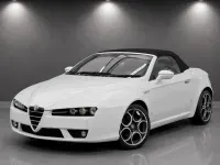 Used Alfa Romeo Spider Super 200 HP (147 kW) 2010 White Cabriolet