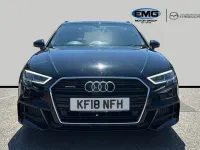Used Audi A3 Sportback S-Line 190 HP (139 kW) 2018 Black Hatchback