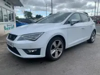 Used Seat Leon FR 150 HP (110 kW) 2015 White Hatchback