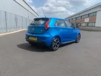 Begagnad MG MG3 Exclusive 106 HK (77 kW) 2023 Blå Halvkombi