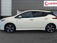 Begagnad Nissan Leaf N-TEC 160 kW (218 HK) 2020 Vit Halvkombi