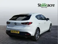 Used Mazda 3 Exclusive-Line 138 HP (101 kW) 2025 White Hatchback