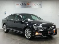 Used VW Passat R-line 2016 Black Sedan