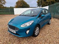 Used Ford Fiesta Zetec 85 HP (62 kW) 2018 Blue Hatchback