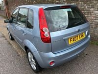Used Ford Fiesta Zetec 2008 Blue Hatchback