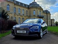 Used Audi A5 S-Line 190 HP (139 kW) 2017 Blue Coupe
