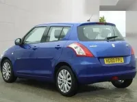 Used Suzuki Swift SZ3 94 HP (69 kW) 2010 Blue Hatchback